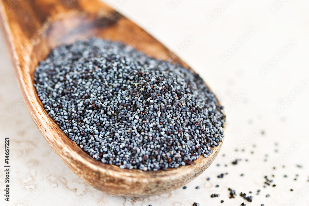 Black poppy seeds. Clipping path included. Black poppy seeds. Clipping path included.