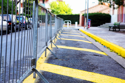 Wallpaper Mural Parking barrier Torontodigital.ca