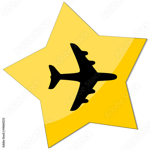 icon e-commerce, plane