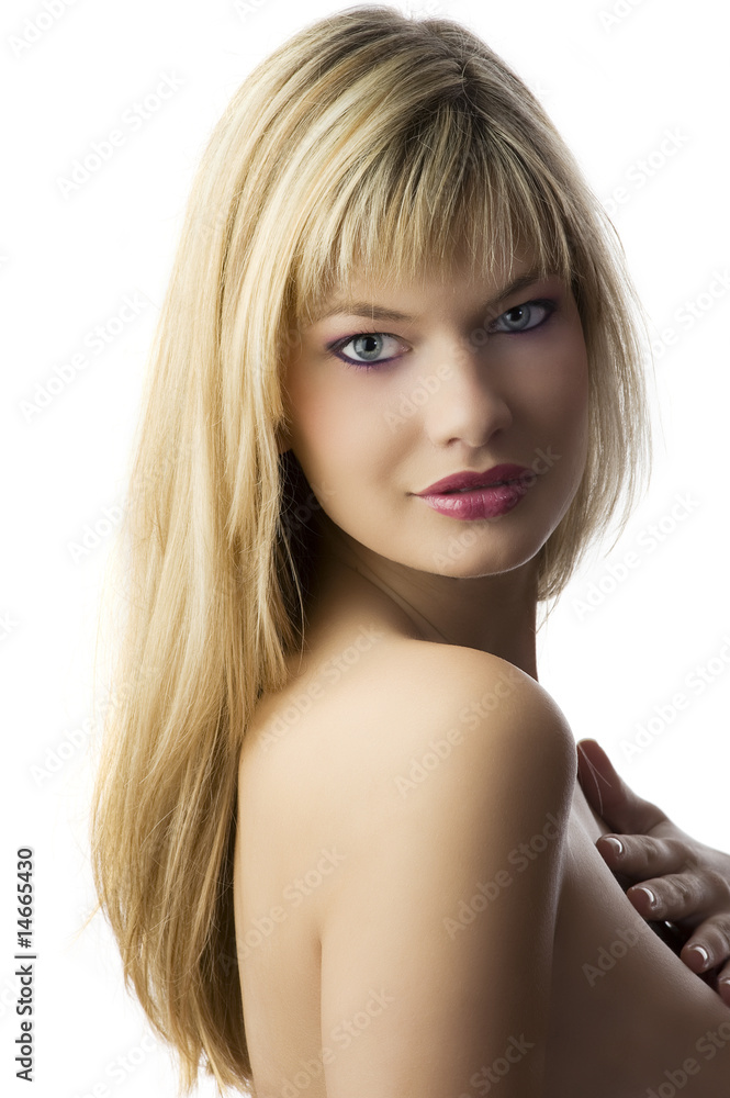 Fototapeta premium blond girl