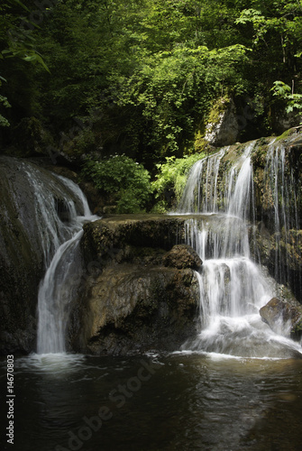 Wasserfälle der Twannschlucht, Twann, Bern,Schweiz