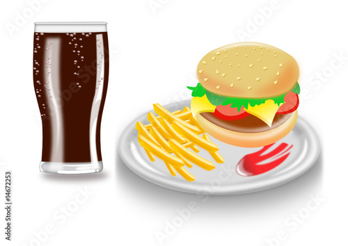 Fast Food Menü