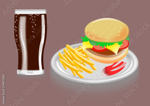 Hamburger Menü