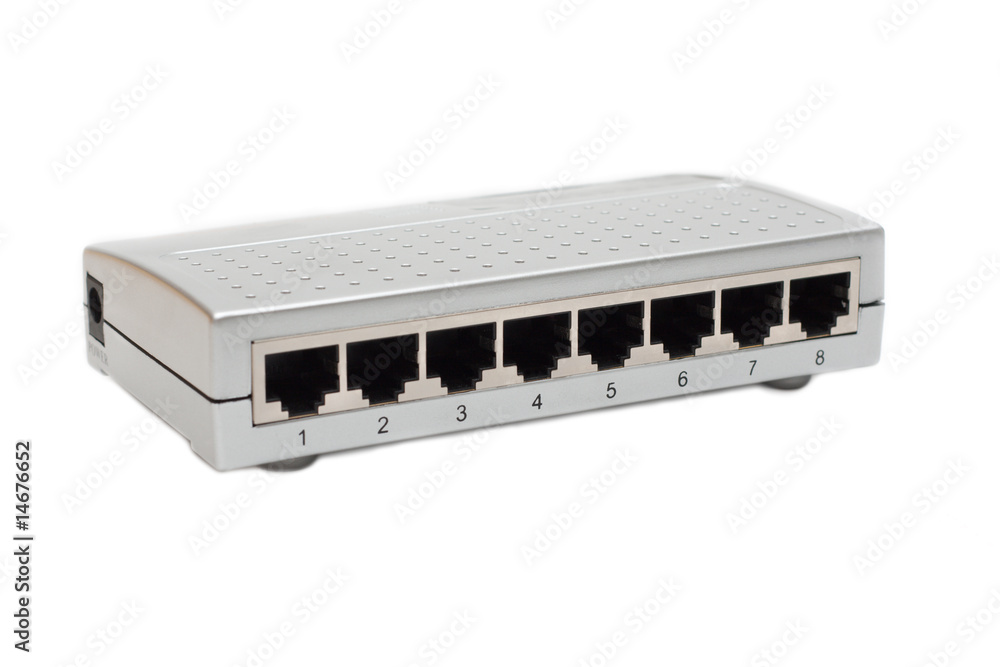 Eight port switch Eight port switch