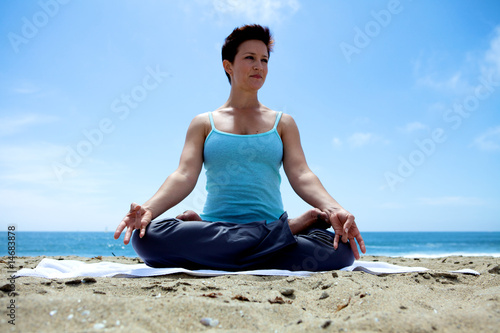 Yoga on the Beach