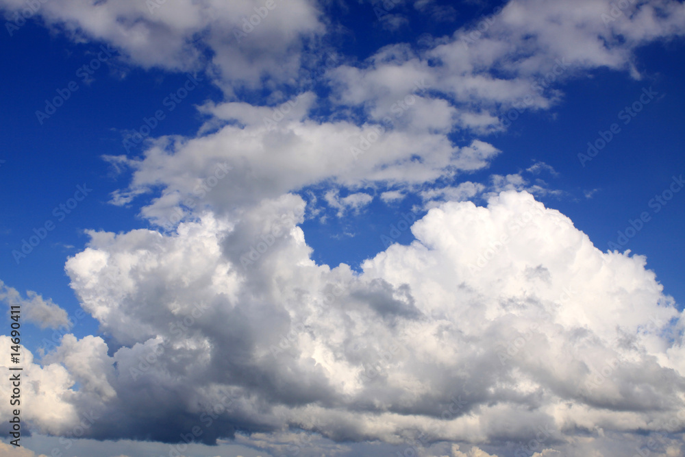 Obraz premium Blauer Himmel,Abstrakt