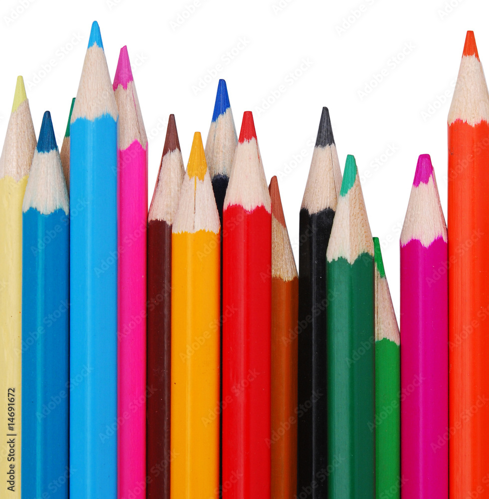 Fototapeta premium color pencils