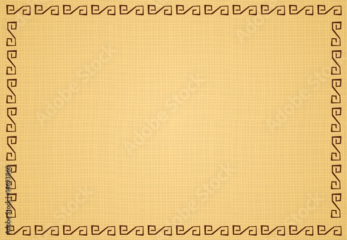 Vector illustration of ethnic background photo