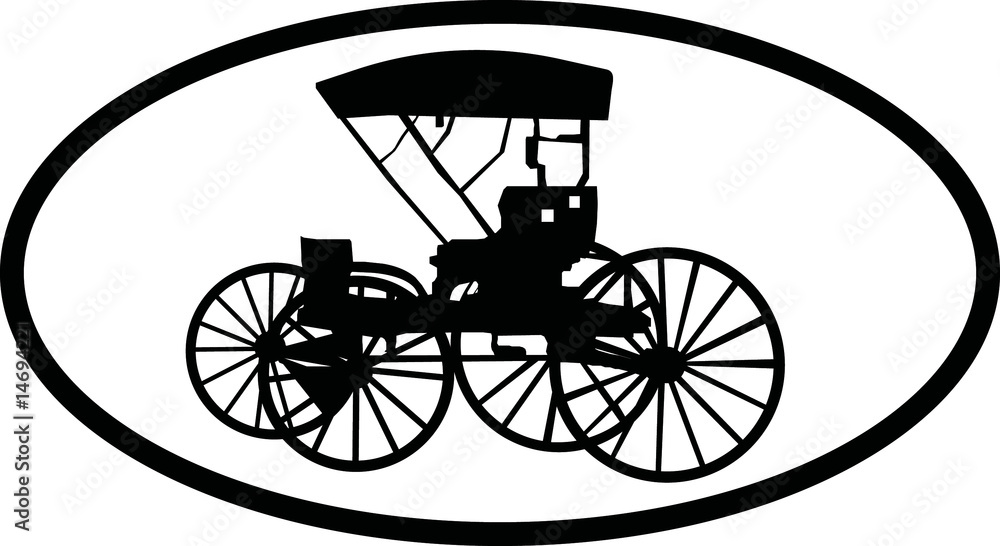 Fototapeta premium antique carriage