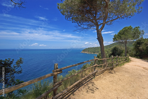 Toscana, passeggiata sul mare