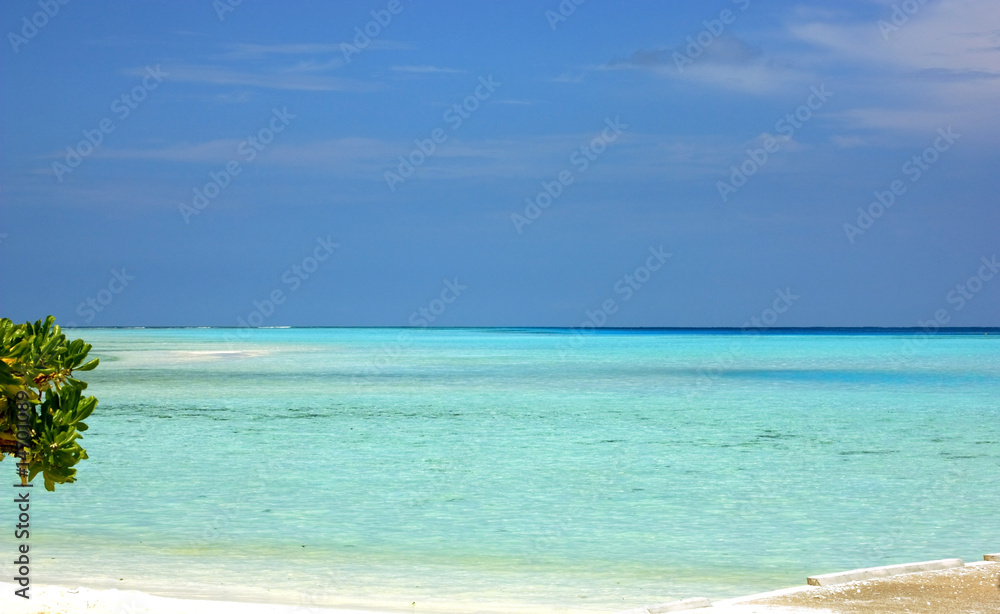 Fototapeta premium couleurs de locéan indien