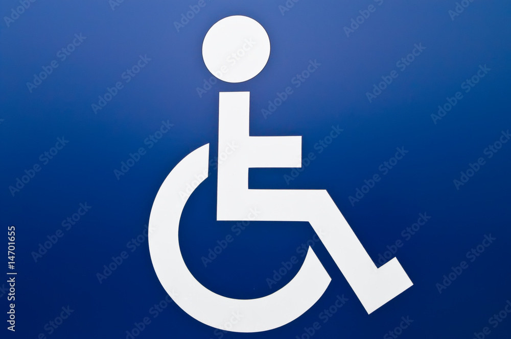 Disabled sign Disabled sign