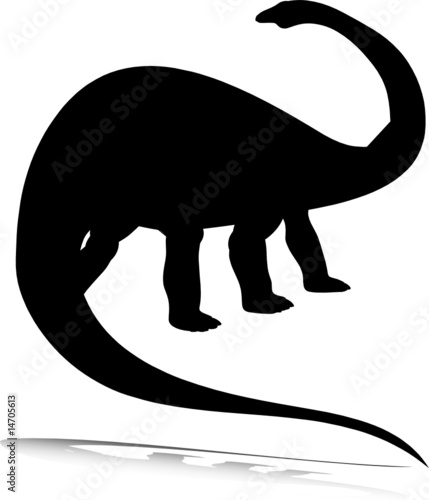 dinosaur vector silhouettes