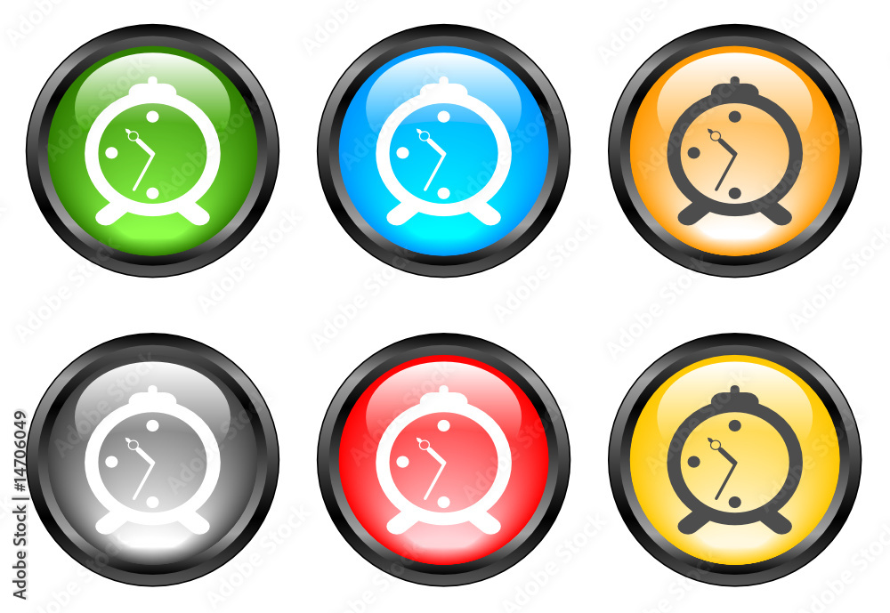 Internet shiny buttons. Vector illustration. Internet shiny buttons. Vector illustration.