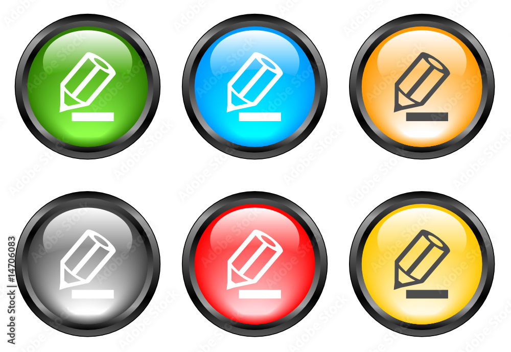 Internet shiny buttons. Vector illustration. Internet shiny buttons. Vector illustration.