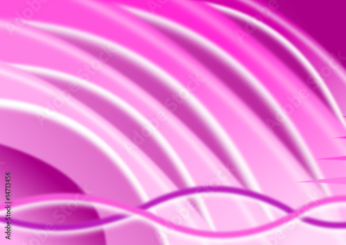 Welle und Linien als Design