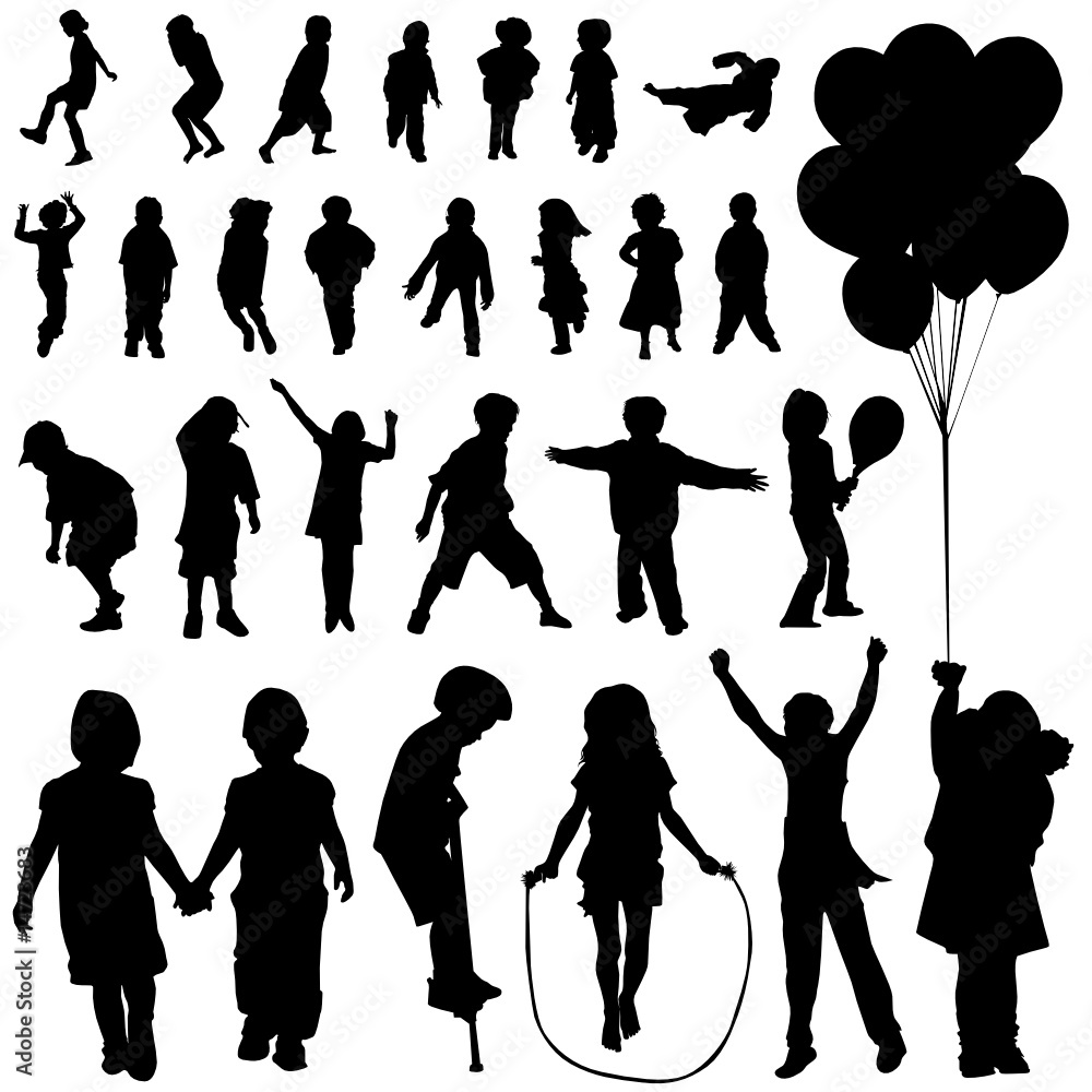 Obraz premium children set