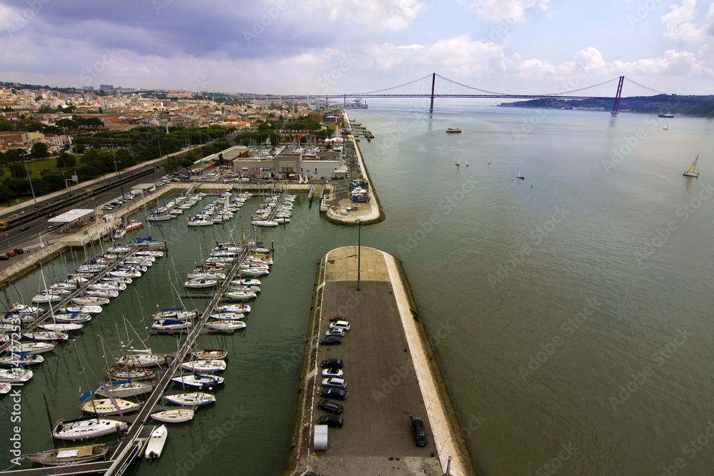 panorámica del puerto