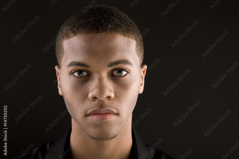 Handsome black man Handsome black man