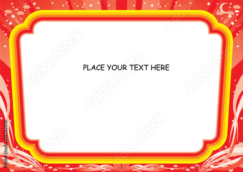 Certificate design template