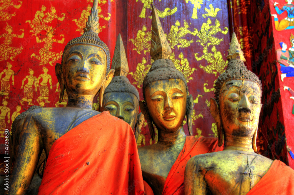 Fototapeta Świątynia w Luang Prabang, Laos - Laos