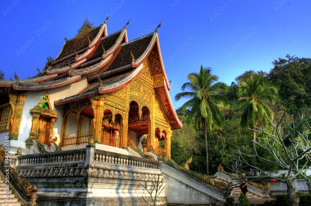 Fototapeta premium Temple in Luang Prabang, Lao / Laos
