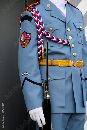 Prague castle guard