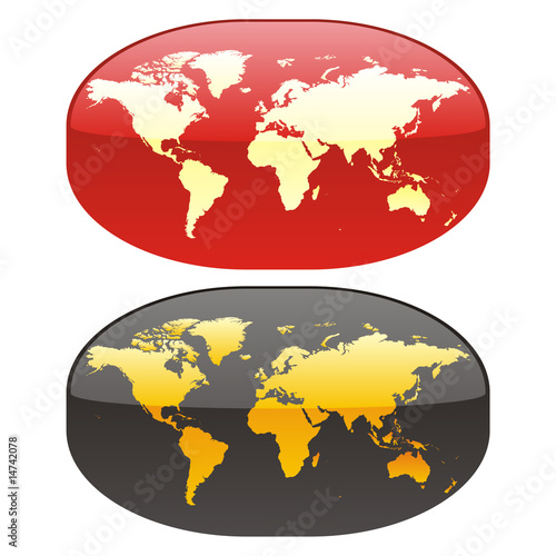 vector world maps