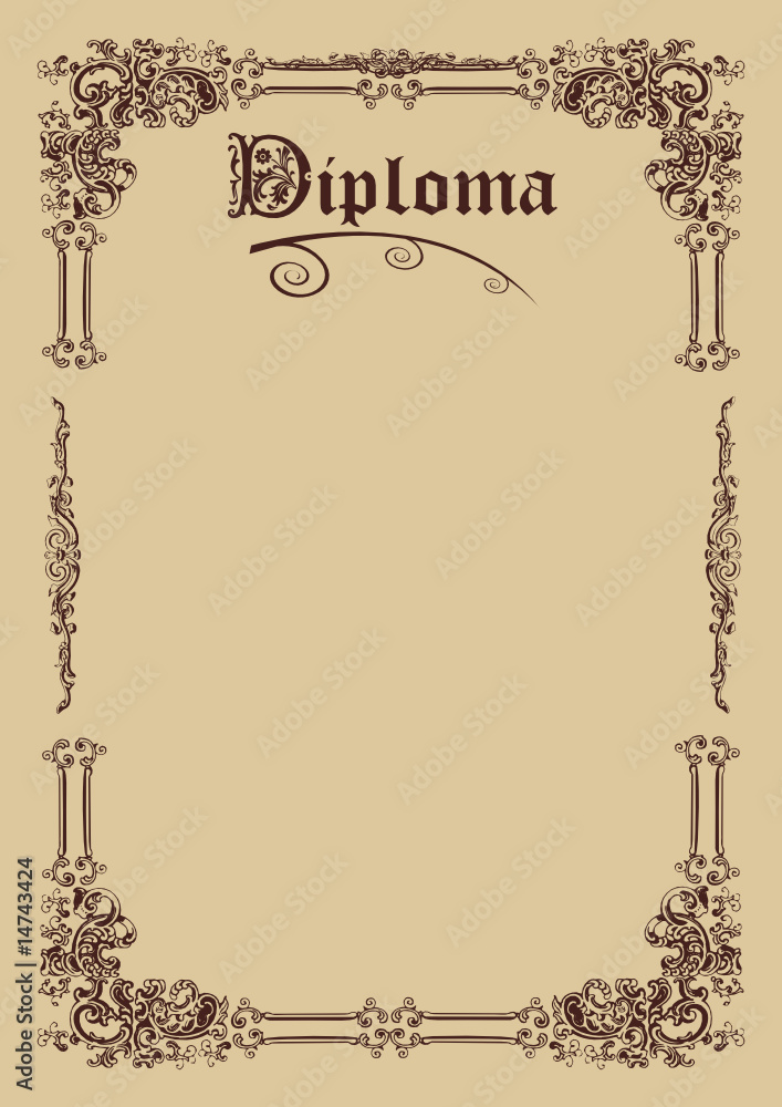 Diploma - Universidade - Escola -Finalista