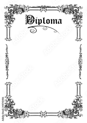 Diploma - Universidade - Escola -Finalista