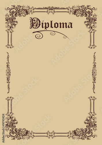 Diploma - Universidade - Escola -Finalista