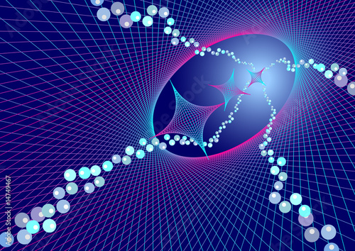 Abstract blue background