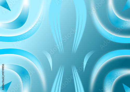 Linien und Wellen als Design