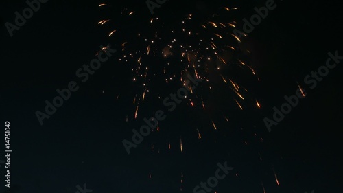 Wallpaper Mural Colorful salute night Torontodigital.ca