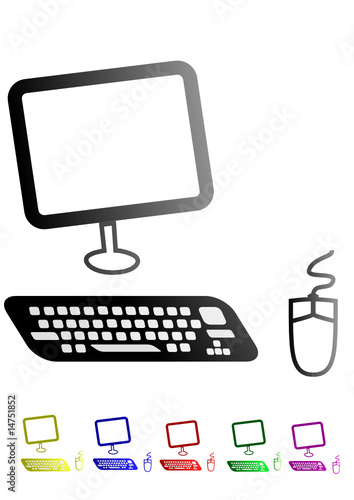 Set d'ordinateurs