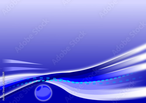 Linien und Wellen als Design