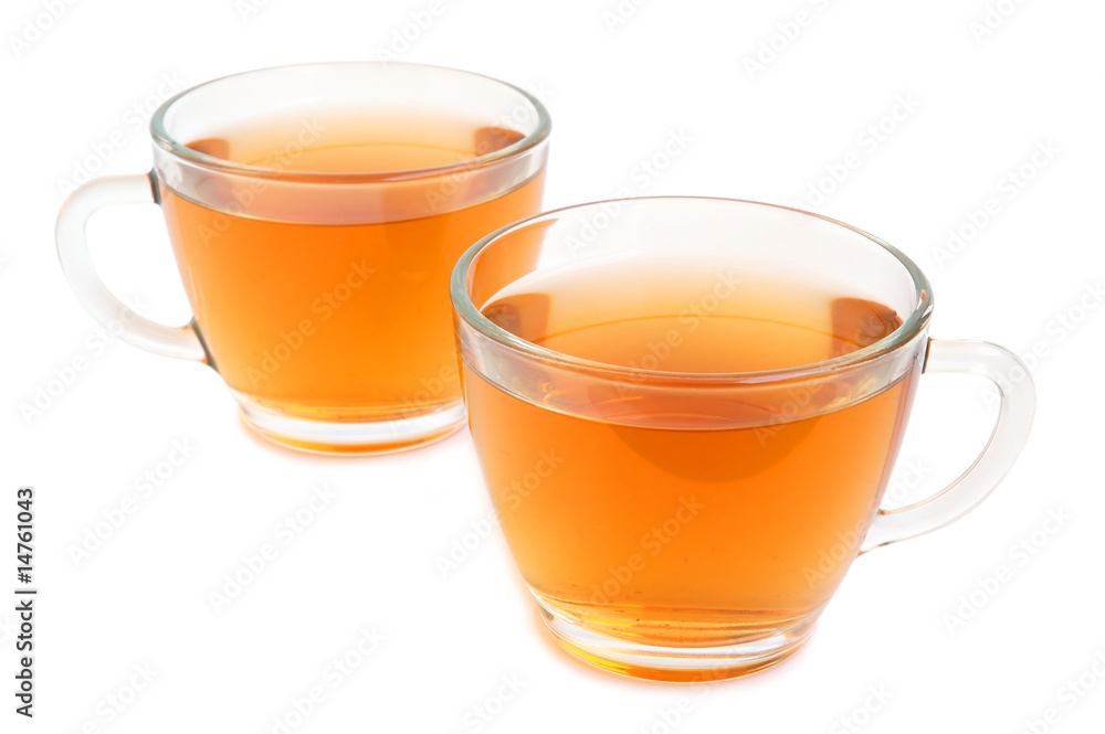 Two glass cups Two glass cups