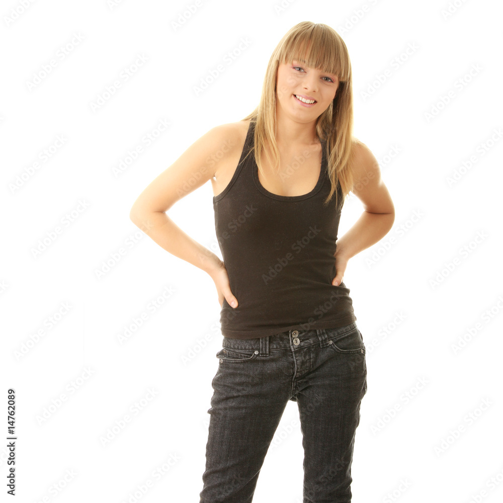 Portrait of young woman Portrait of young woman