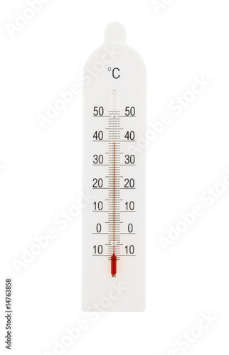 Thermometer isolated on white background