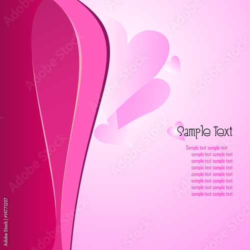 abstract background vector. love illustration