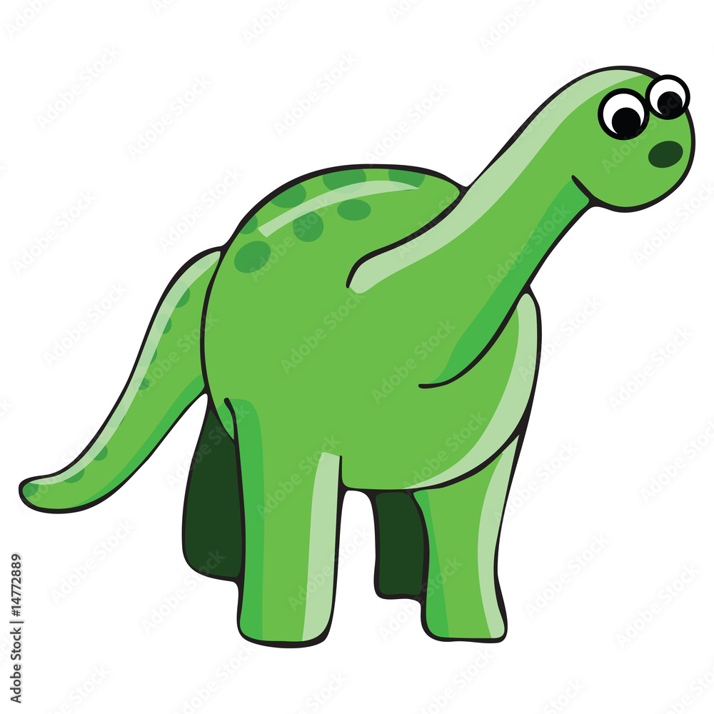Fototapeta premium Dinosaur illustration
