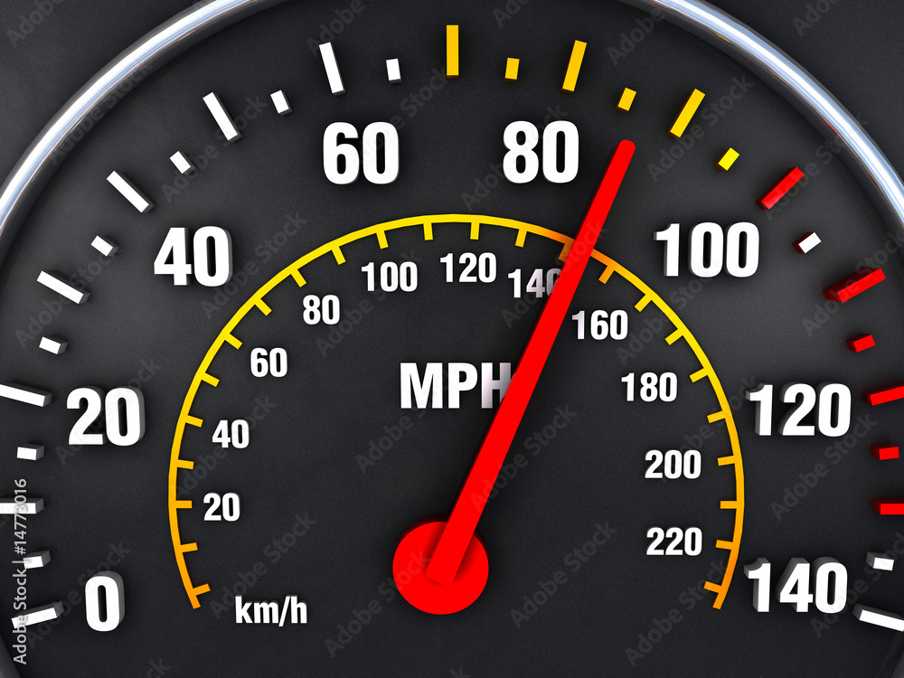 speedometer close up with vibrant colors speedometer close up with vibrant colors