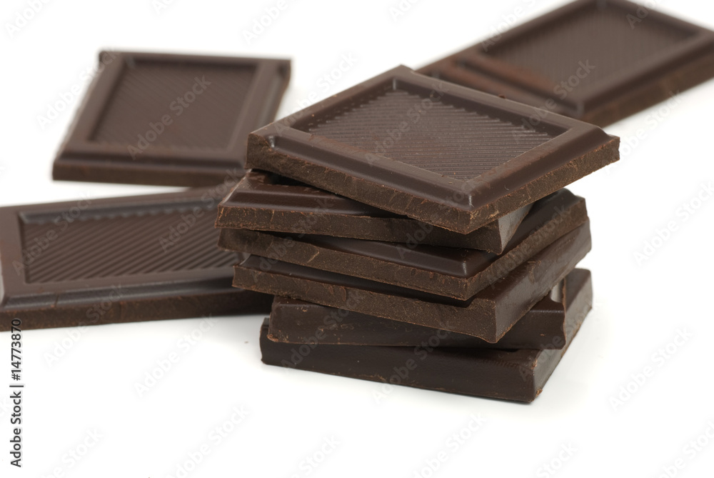 Blocks of chocolate Blocks of chocolate