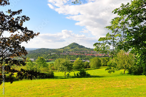 A photo of Mt. Achalm near Reutlingen
