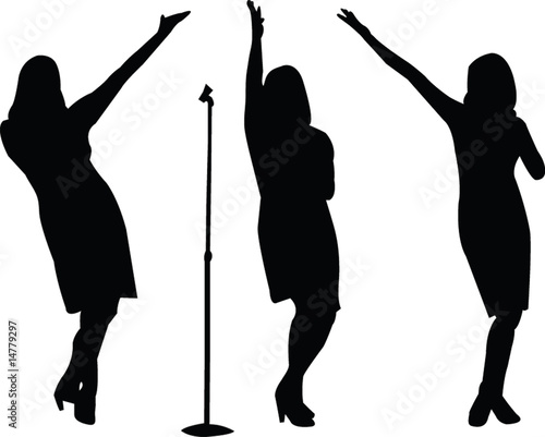 singers - vector