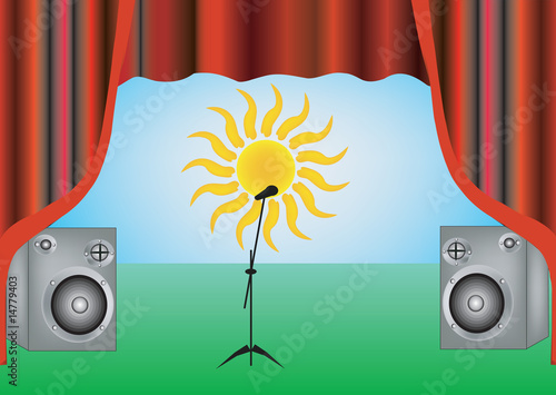 music mic scene