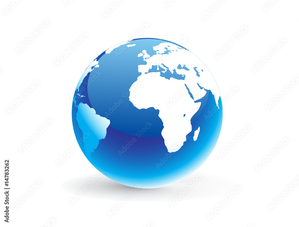 glossy globes icon