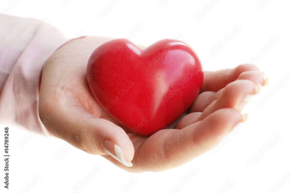 Obraz premium Giving a Heart