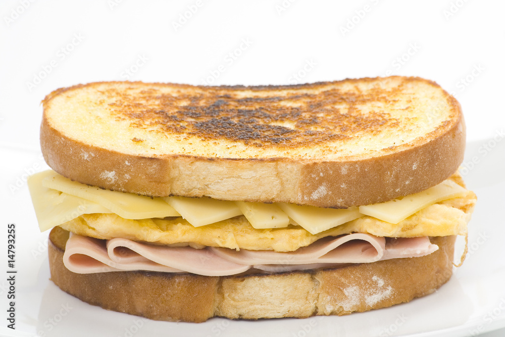 tasty sandwich of ham and cheese omelet tasty sandwich of ham and cheese omelet