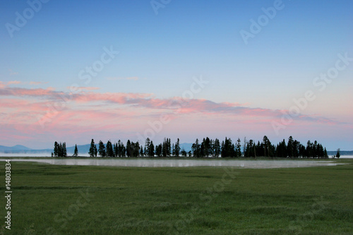 LAC YELLOWSTONE PARK,WYOMING_USA